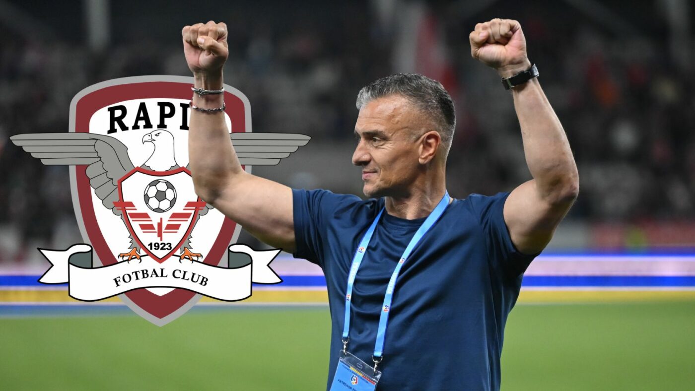 Rapid negociază cu doi fotbaliști experimentați, unul fiind fost coleg cu Cristiano Ronaldo.
