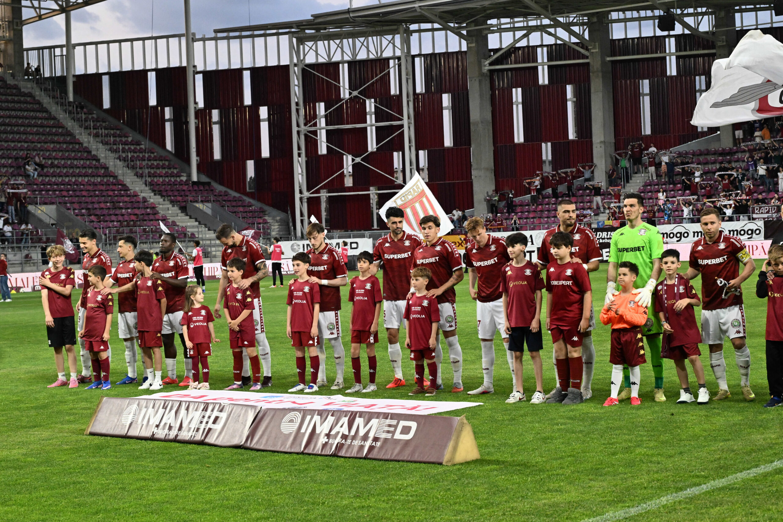 Rapid învinge Sepsi 1-0 în SuperLigă, cu Pancu pe bancă