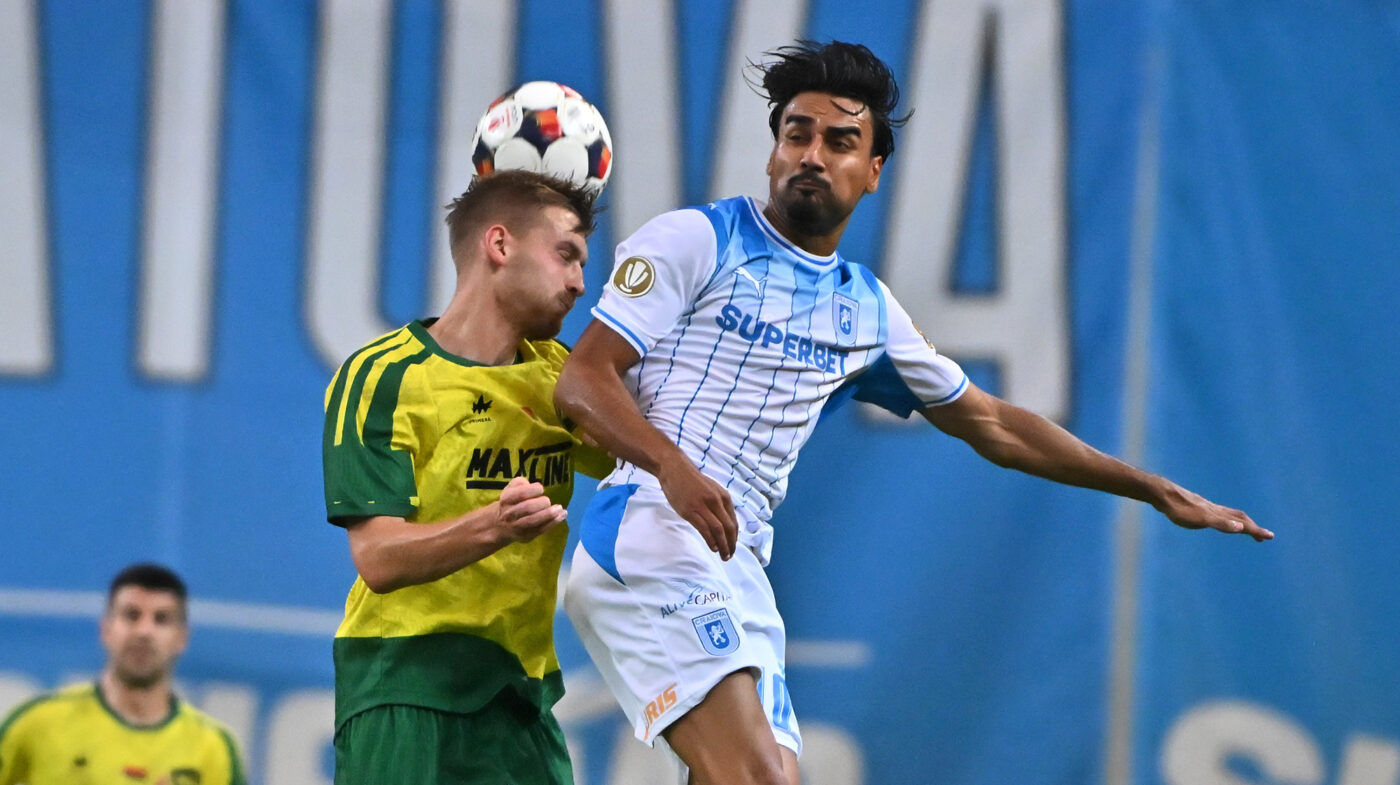 DECLARAȚII Răspunsul lui Ștefan Baiaram când a fost întrebat dacă se transferă după Universitatea Craiova – Vitebsk 1-0