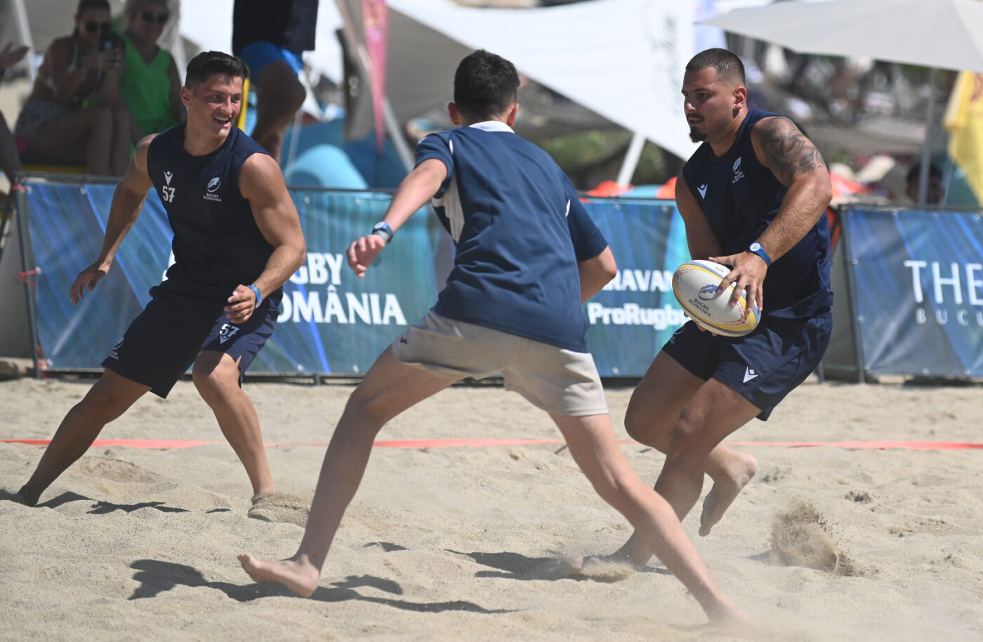 Rugby pe nisip la Therme! Ce echipe participă la Campionatul Național de Beach Rugby 2026