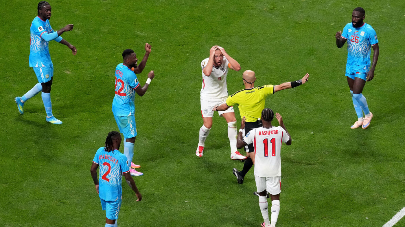 CM 2026 Scandal mondial! Englezii au turbat de furie: au cerut penalty la Kane, în meciul cu Congo RD!