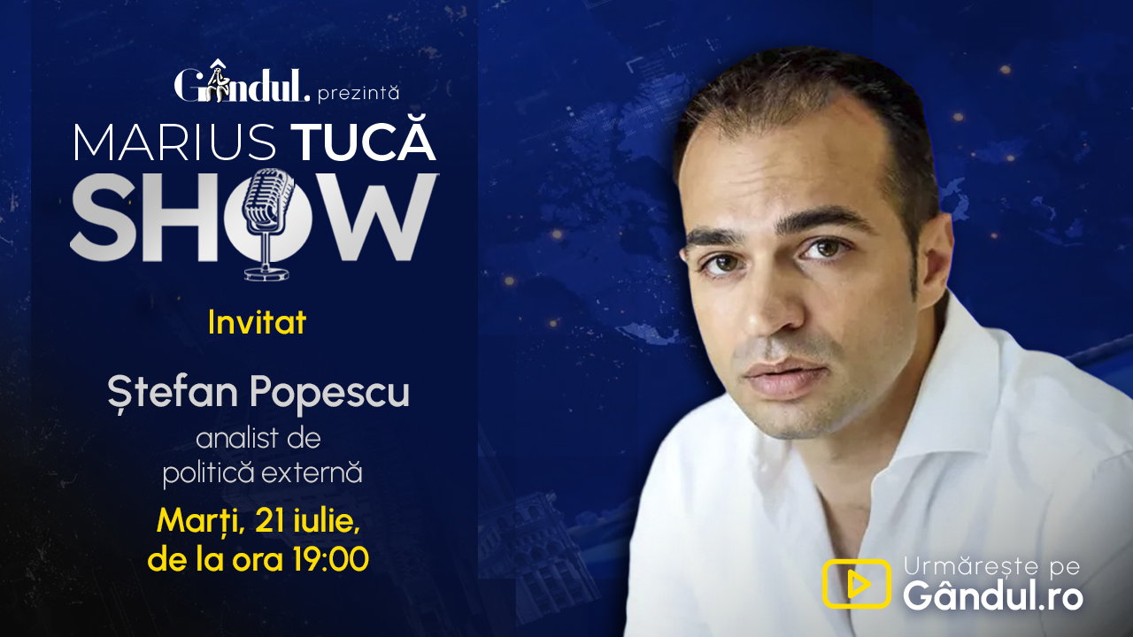 Marius Tucă Show: Ediții speciale și reluări la Gândul