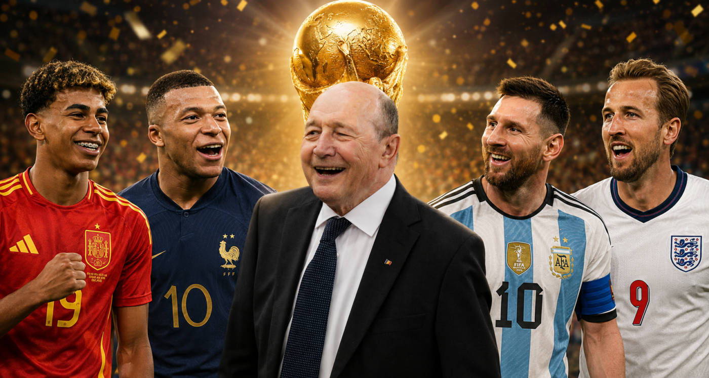 CM 2026 Traian Băsescu știe cine va câștiga Cupa Mondială! Cum l-a numit pe Mbappe