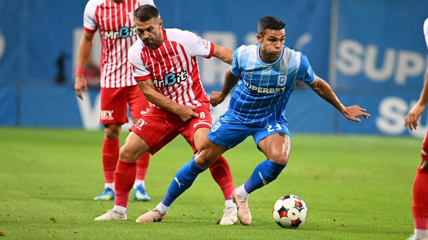 Universitatea Craiova – UTA 4-0, în etapa 1 din Superliga. Campioana este pe primul loc, datorită iureșului din ultimele minute