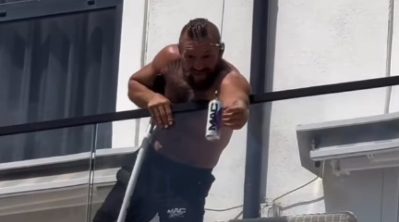 10.000.000 de vizualizări cu ultima „nebunie” a lui McGregor: ce a făcut cu piciorul rupt!