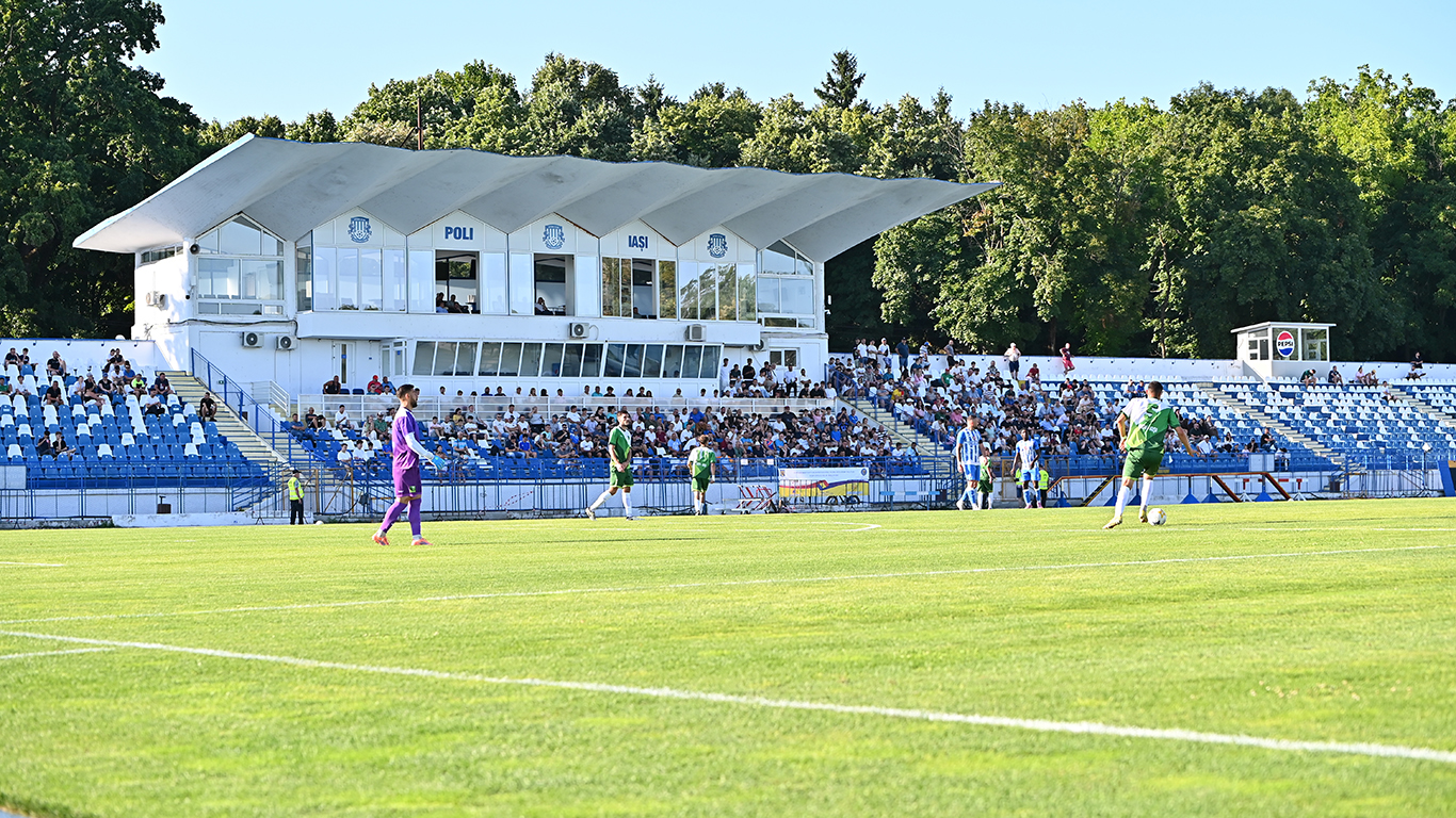 ACS USV Iași, pe urmele Politehnicii. Echipa s-a mutat la arena din Copou, va juca pe ”Emil Alexandrescu” și ar putea evolua în campionat în alb-albastru