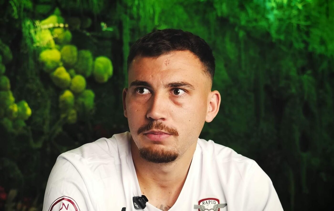 DECLARAȚII Atacantul Stojilkovic, transferul verii la Rapid, a dat deja prima declarație „specială”: cum l-a numit pe Pancu!