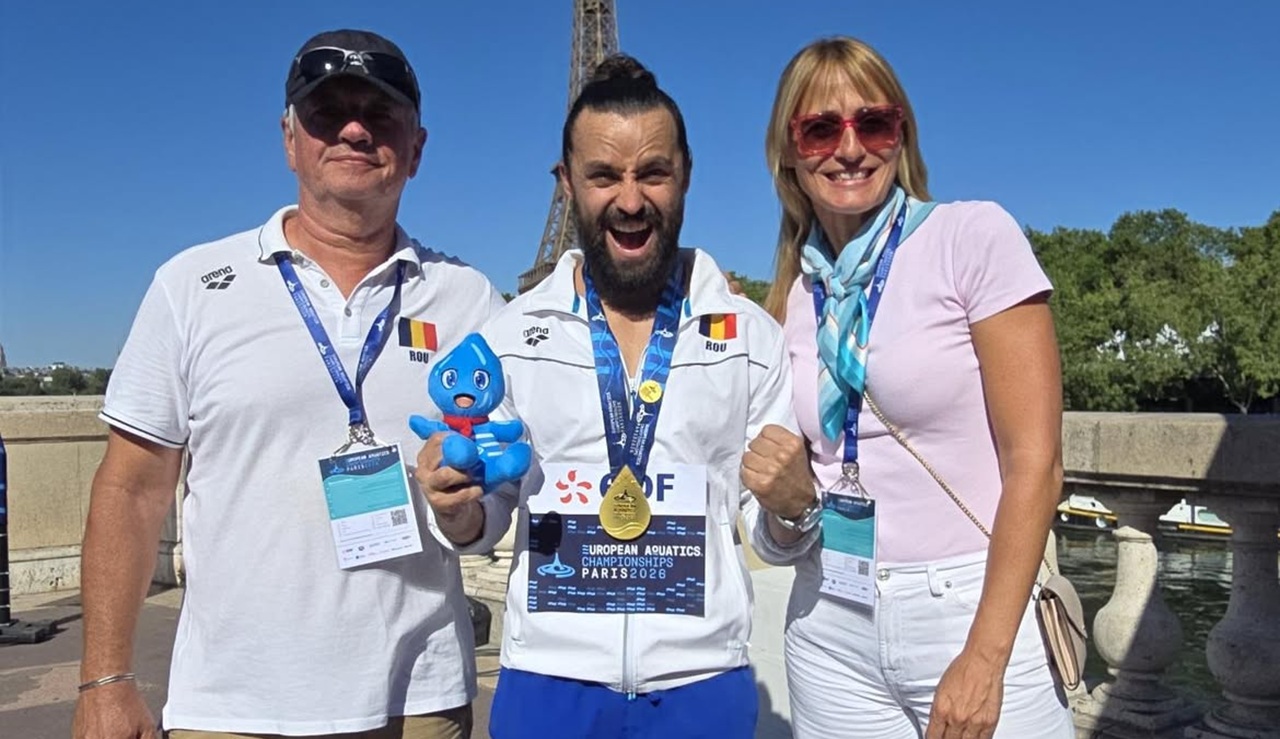 Reacția Cameliei Potec după ce Cătălin Preda a devenit campion european la 35 de ani: „Perfecțiune! Ce n-a văzut Parisul!”