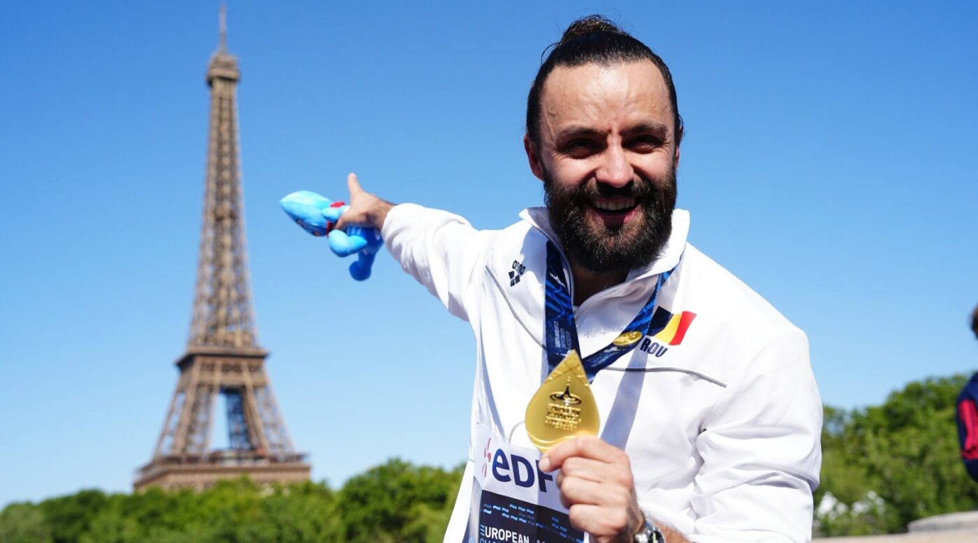 Cătălin Preda a luat aur pentru România la Campionatele Europene de Natație