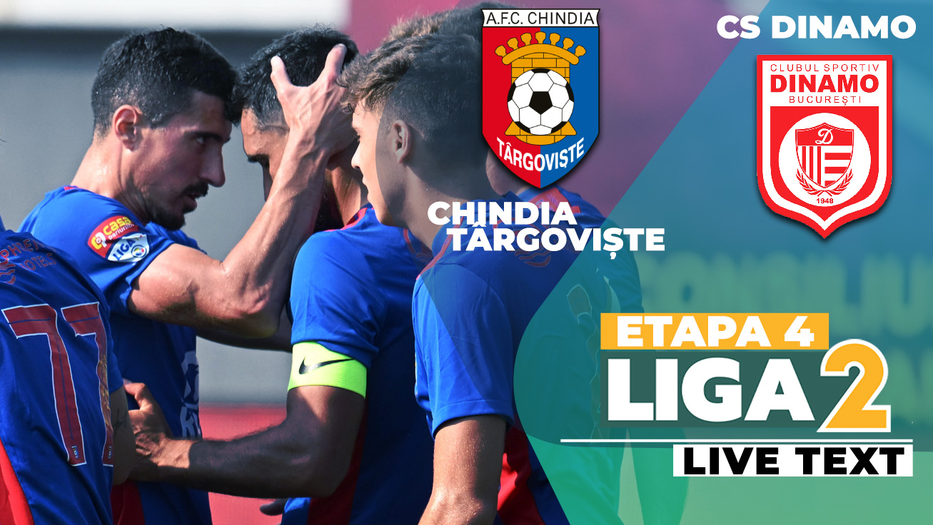 CS Dinamo dă lovitura în ultimele minute la Târgoviște, obține contra Chindiei primele sale puncte în noul sezon și predă Stelei ultimul loc în Liga 2. S-a scandat demisia pe ”Eugen Popescu”