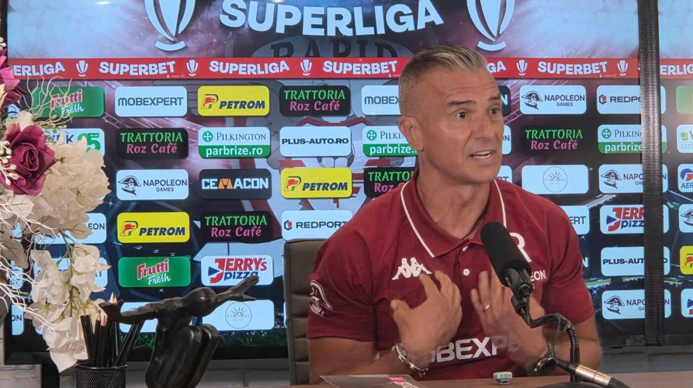 Daniel Pancu a făcut iureș împotriva arbitrilor înainte de Rapid – Dinamo: „Ce, te-am omorât mai puțin?”