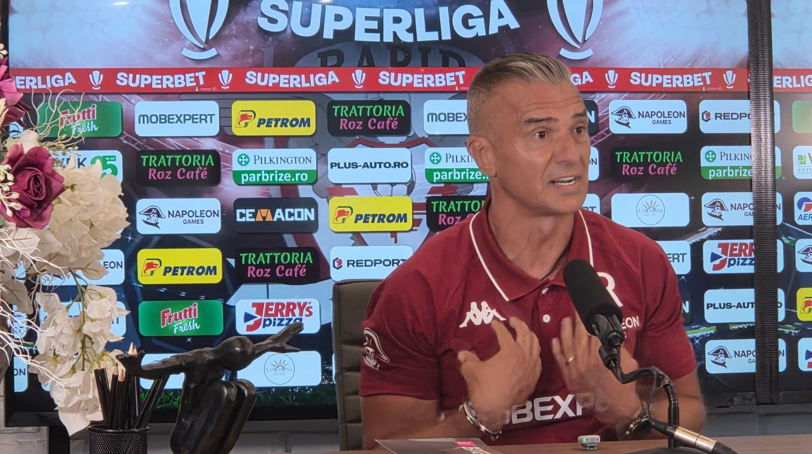Daniel Pancu, înainte de Rapid – Dinamo, critică arbitrajul după meciul cu UTA