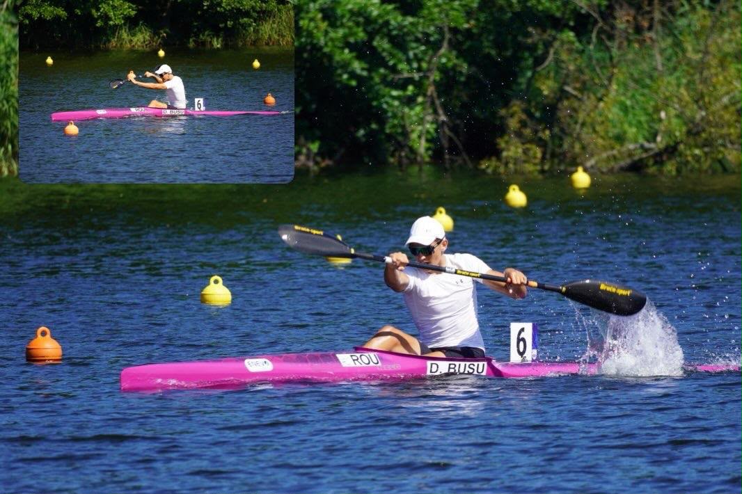 Cine este David Bușu, puștiul care domină Campionatul Național de Kaiac Viteză de la Bascov