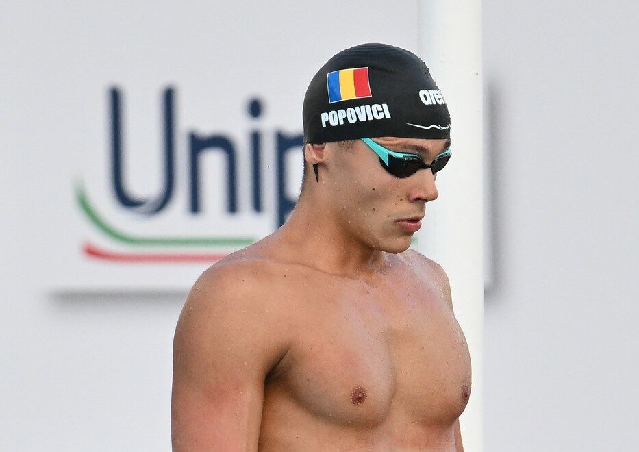 David Popovici, la Campionatele Europene de înot de la Paris. Ora la care intră în bazin și unde se vede cursa la TV
