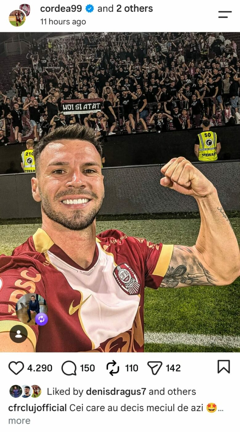 MERCATO Știm echipa care îi oferă un milion de euro lui Andrei Cordea. Vedeta lui CFR Cluj poate deveni coleg cu alți doi români. EXCLUSIV