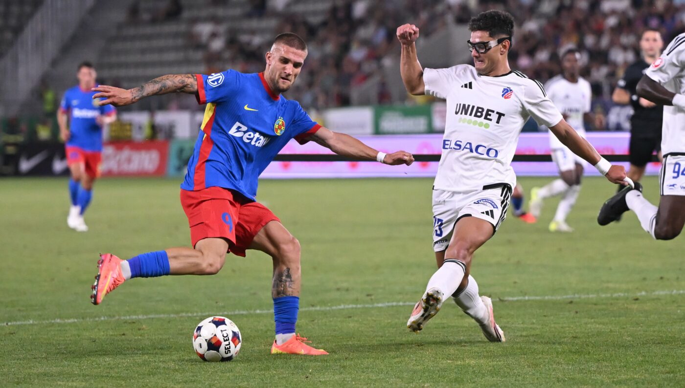 FCSB – FC Botoșani 3-2, în etapa 5 din Superliga. Reușita lui Daniel Bîrligea din ultimul minut a prelungirilor duce echipa roș-albastră pe primul loc în clasament!