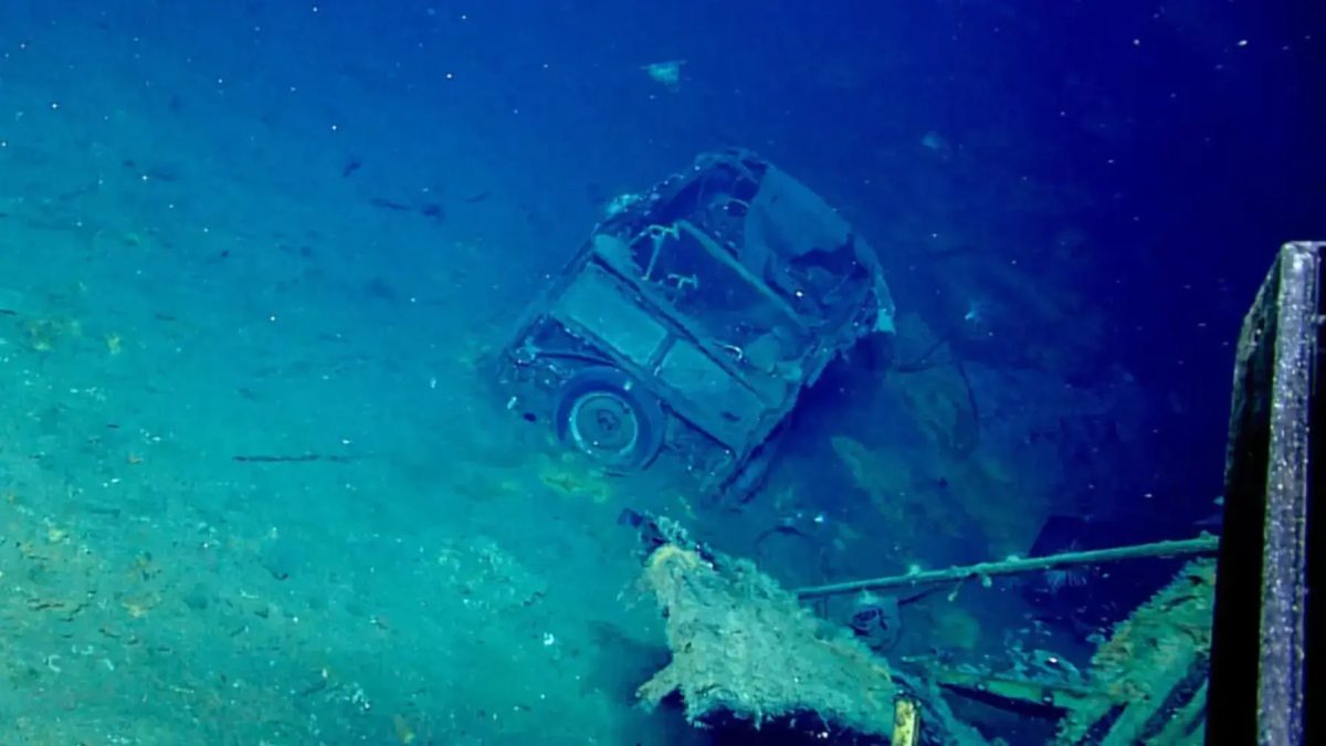 Ce „bijuterie” au descoperit pe un portavion scufundat în 1942, în Pacific, în Al Doilea Război Mondial