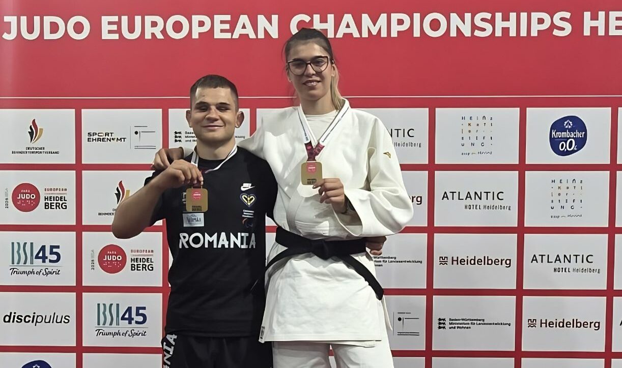 Ce performanță! Gabriela-Cristina Dumitrescu și Alex Bologa au cucerit aurul la Campionatele Europene de Para Judo