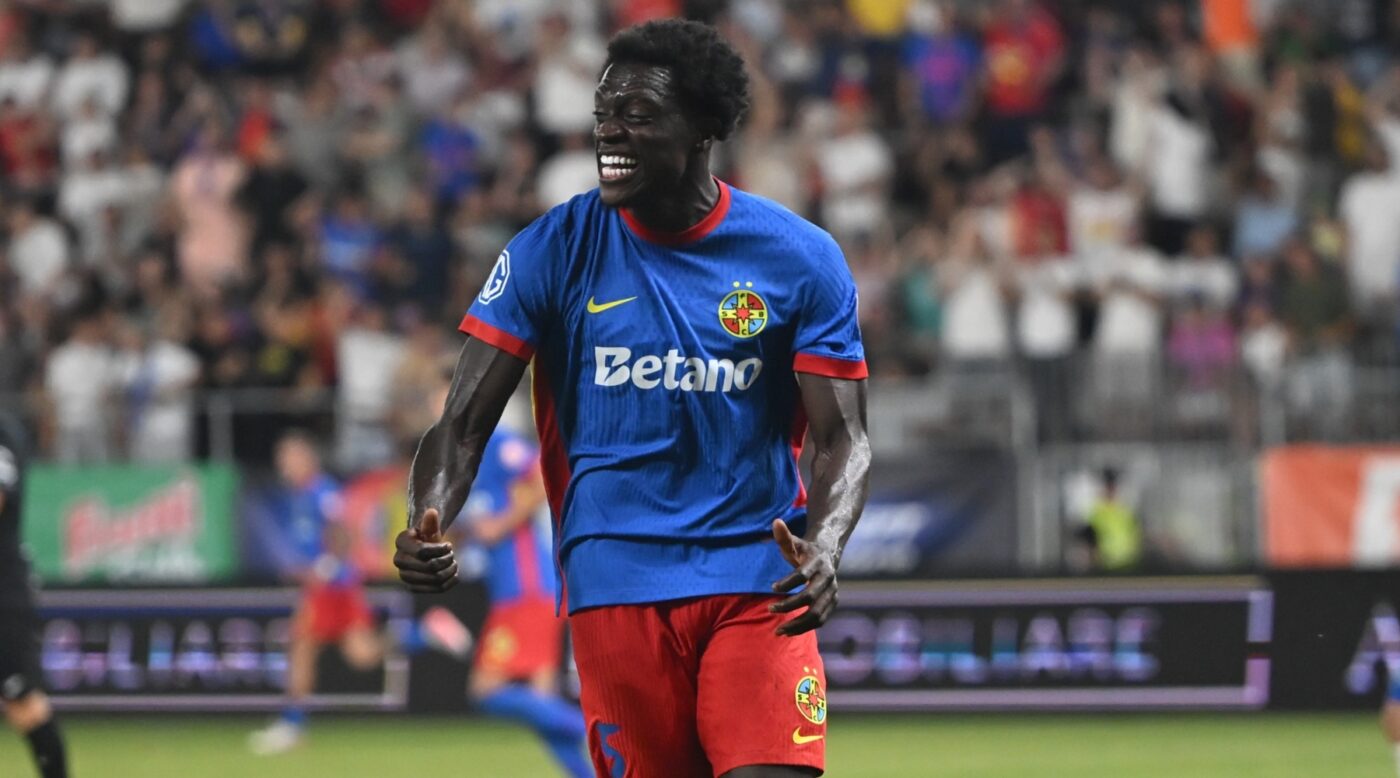 Imagini inedite de la FCSB! Ce a făcut Joyskim Dawa la finalul antrenamentului: „Așa lucrăm noi!”