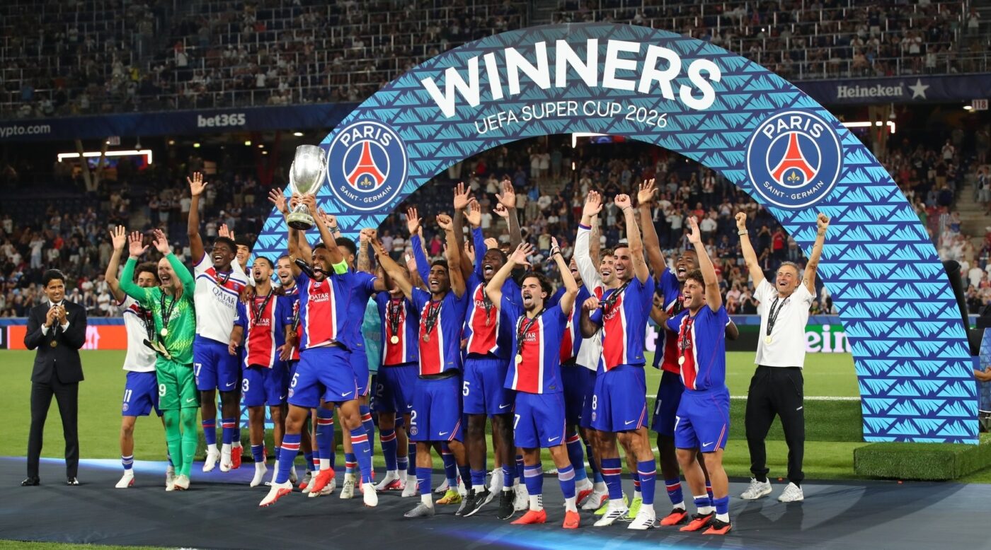 „Încă o «dublă!»”. L’Equipe, reverență în fața lui PSG după victoria magnifică din Supercupa Europei