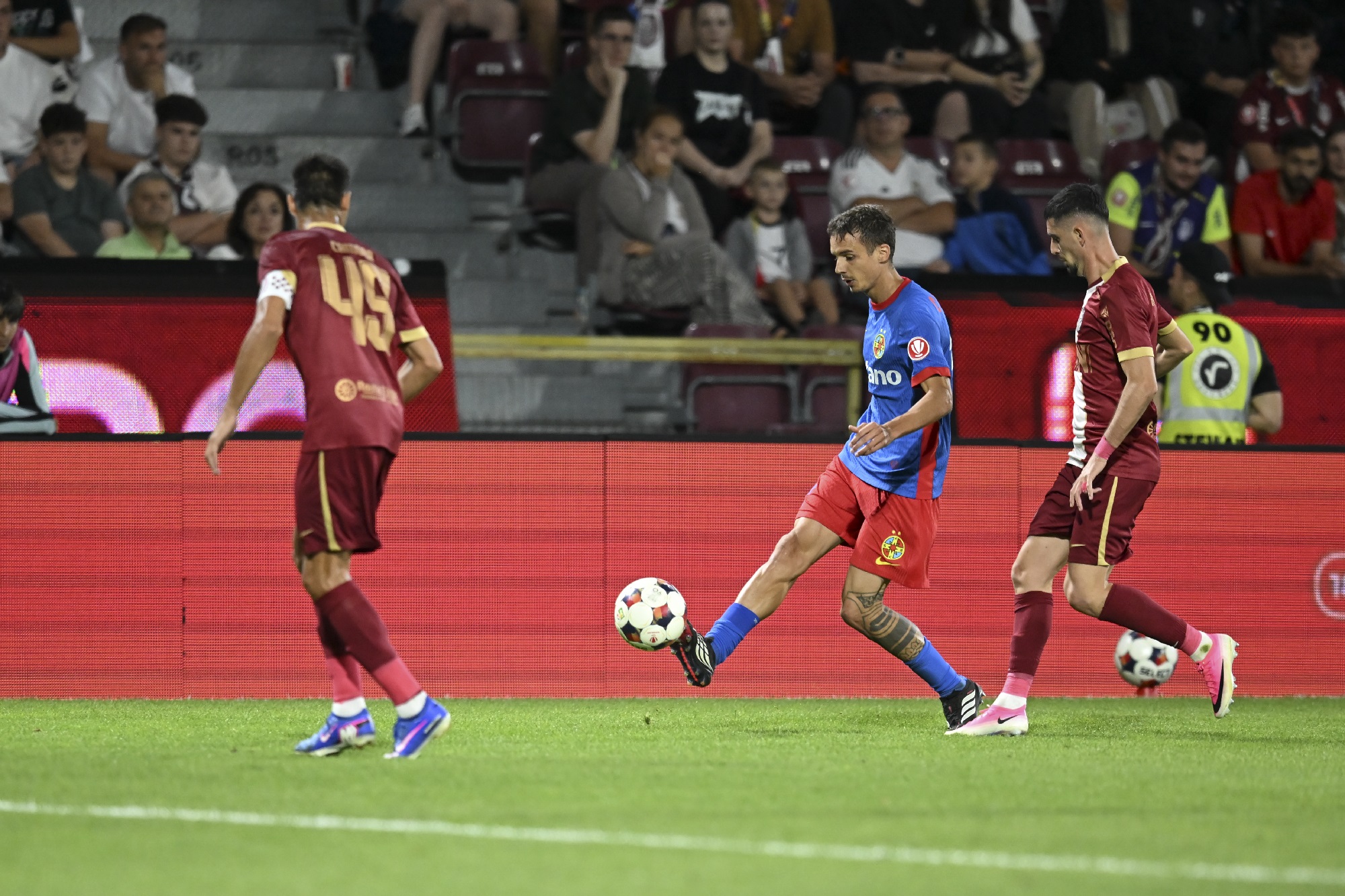 FCSB pierde iar cu CFR Cluj, scor 0-1. Cisotti spune exact unde s-a stricat meciul