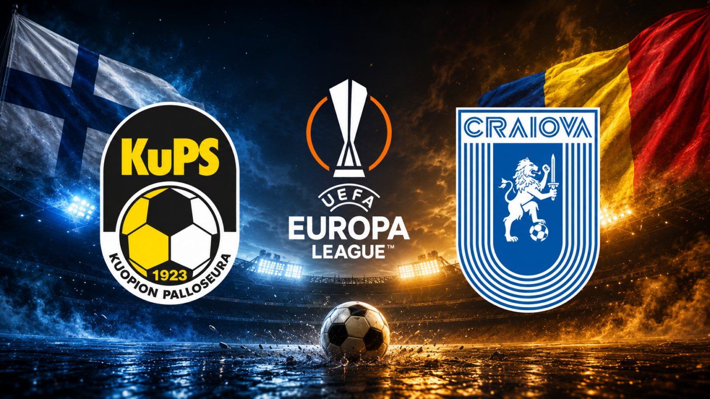 LIVEBLOG KuPS – Universitatea Craiova în Europa League. În ce echipament joacă oltenii pentru calificarea în play-off!