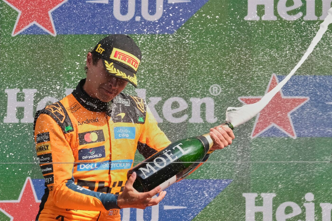 Lando Norris a câștigat Marele Premiu de Formula 1 din Olanda! Hamilton a ratat podiumul, iar Verstappen a avut un accident teribil