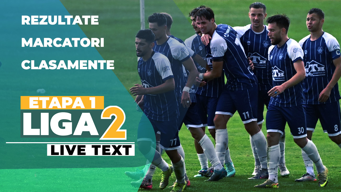 Se joacă opt partide în Liga 2, jumătate din echipe nu pot promova