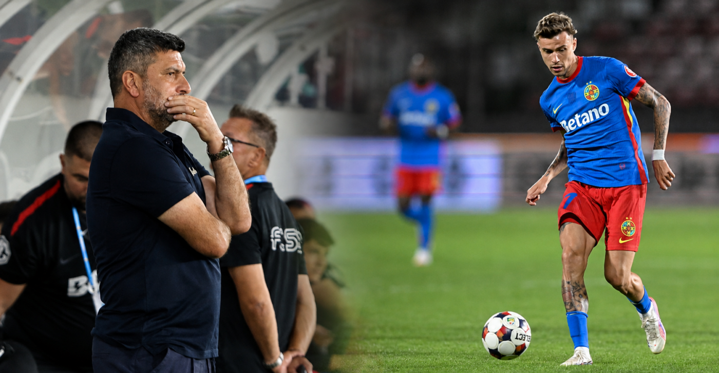 DECLARAȚII Marius Baciu a dat vina pe Tavi Popescu pentru înfrângerea FCSB de la CFR Cluj: „A zis că e terenul uscat!”