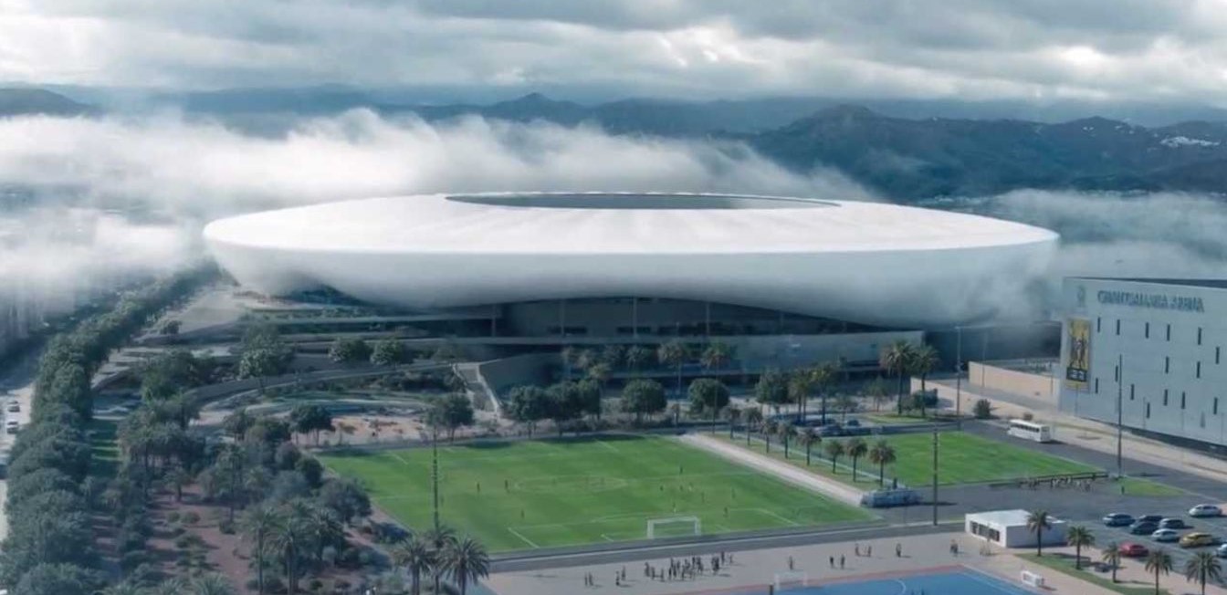 Noul OZN, un stadion de 234.000.000 de euro: energie regenerabilă și un sistem de captare a apei din ceață!