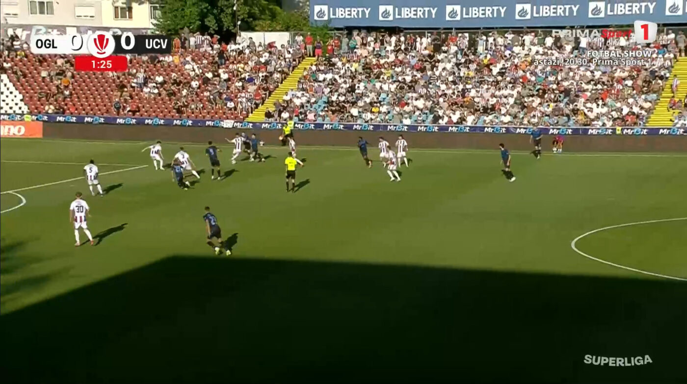 LIVE Oțelul – Universitatea Craiova de joacă în etapa 5 din Superliga. Pauză la Galați