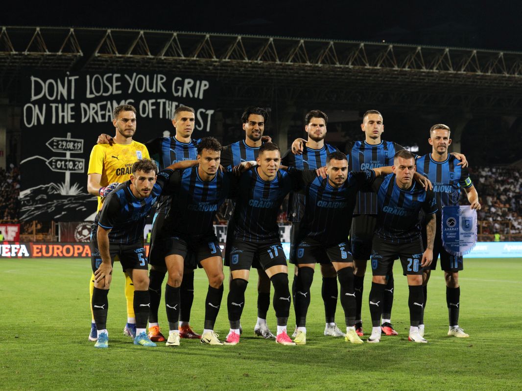 Prezentarea adversarilor Universităţii Craiova în grupa de Conference League