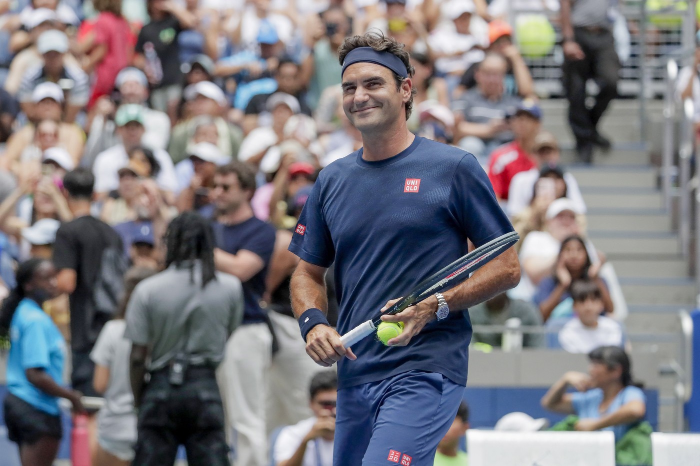 TENIS Roger Federer, apariție pe teren la US Open. Ce a spus despre revenirea în tenis: „Mulțumesc pentru întrebare, mă bucur să clarific lucrurile”