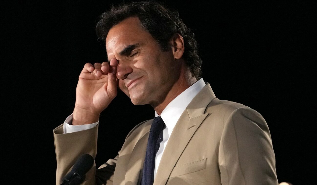 TENIS Roger Federer a început să plângă când a vorbit despre Mirka, soția lui
