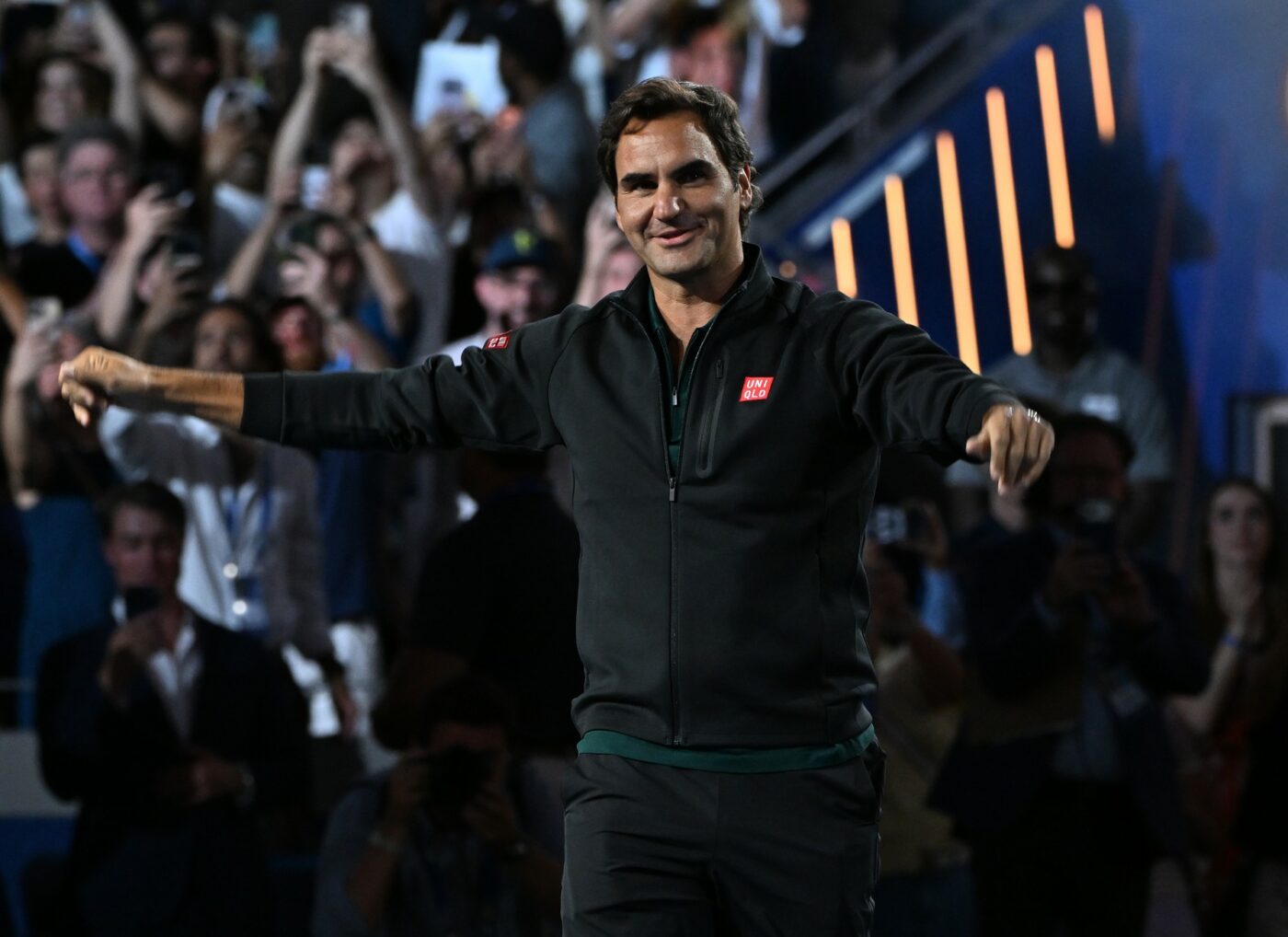 TENIS Roger Federer a apărut la US Open cu întreaga familie! Mirka și cele două perechi de gemeni au atras toate privirile