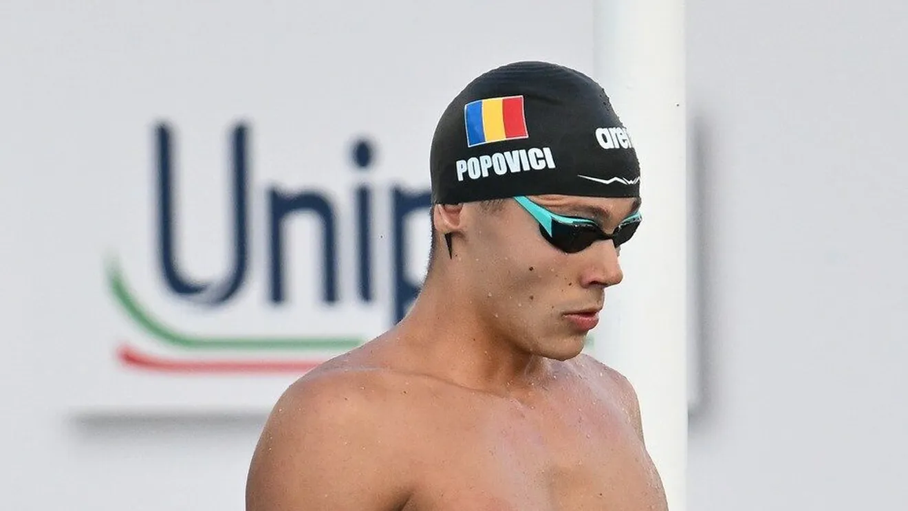 Rusul Egor Kornev nu a fost impresionat de David Popovici la Paris. Cum l-a numit pe campionul nostru: „Am vorbit cu românul”