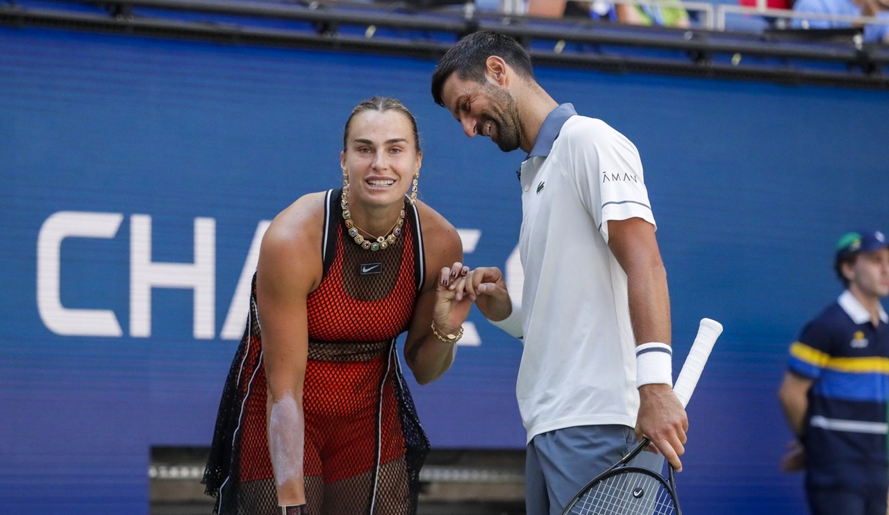 Sabalenka a făcut furori la US Open cu colierul ei gigant de 83 de carate