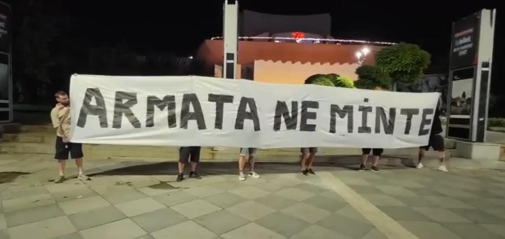 VIDEO Suporterii Stelei, protest împotriva conducerii! Ce au afișat ultrașii în inima Bucureștiului
