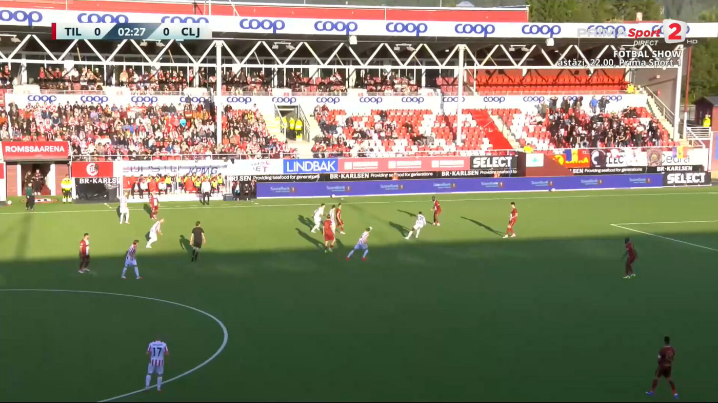 Tromso – CFR Cluj 2-1 (7-1 la general), în turul 3 preliminar în Conference League. Umilință totală pentru echipa ardeleană