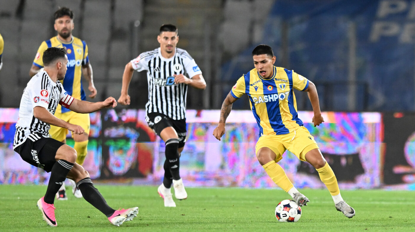 U Cluj – Petrolul 2-3, în etapa 7 din Superliga. Echipa din Ploiești urcă pe locul 2, deși are golaveraj negativ, -3
