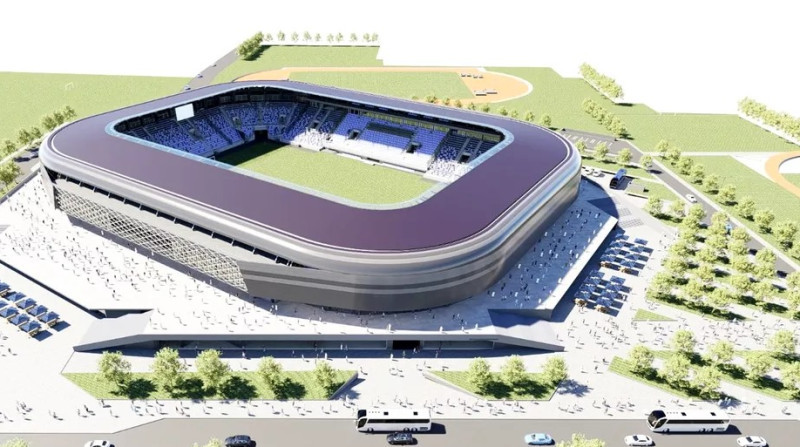 Vești mari despre noul stadion de 100.000.000 de euro din Superliga. E la o oră de București: „Am discutat cu constructorii și în decembrie va fi ridicat!”