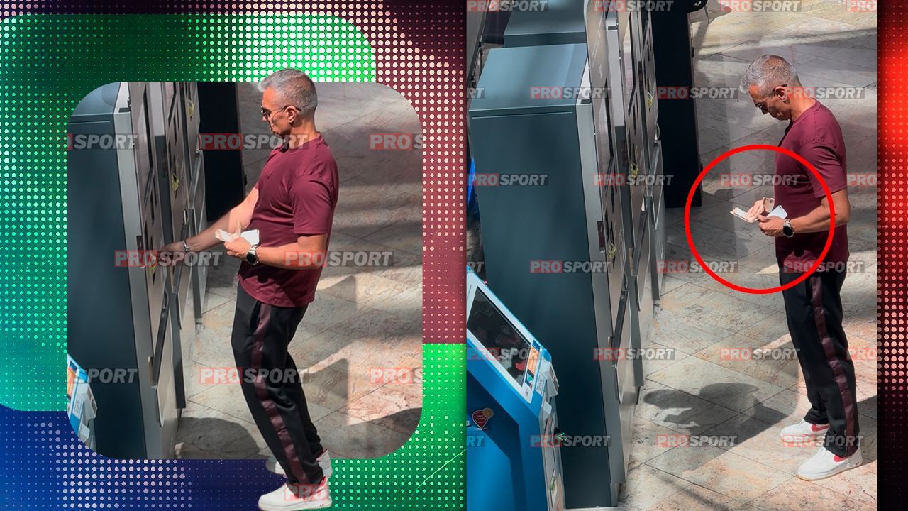 Viață bună la Rapid, pe banii lui Dan Șucu! Daniel Pancu a trecut deja la euro: n-a avut lei în portofel și a fost obligat să plătească parcarea cu cardul. FOTO EXCLUSIV