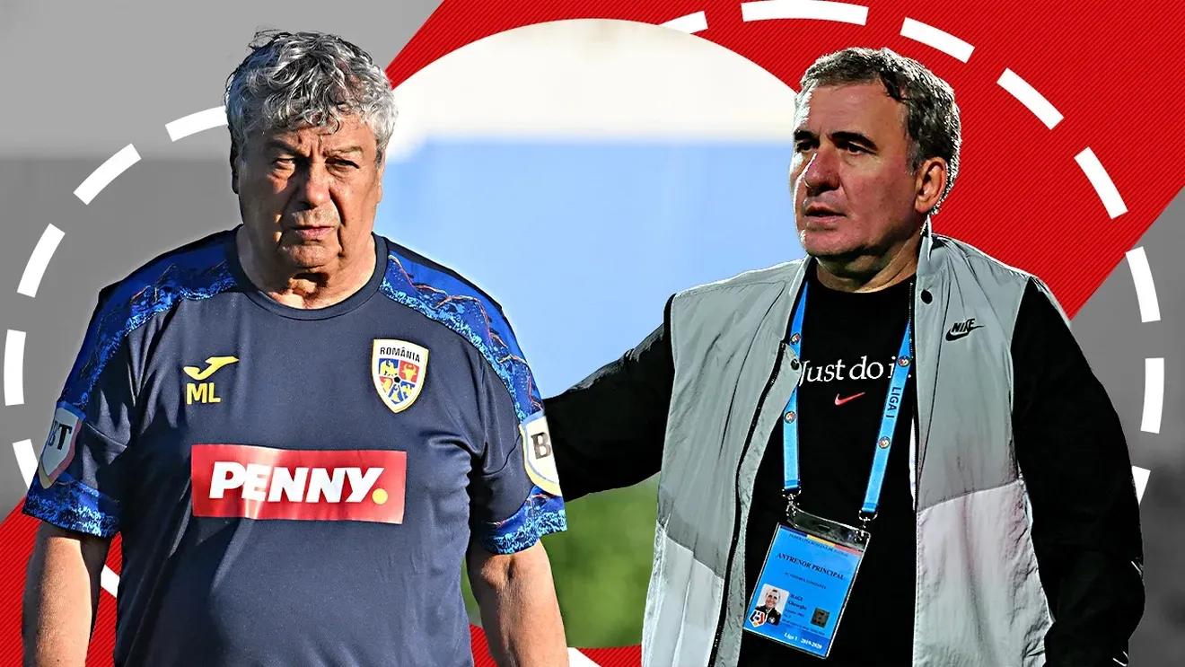 „Mare avantaj Gică Hagi față de Mircea Lucescu!”. Fostul selecționer al României dă cărțile pe față. EXCLUSIV