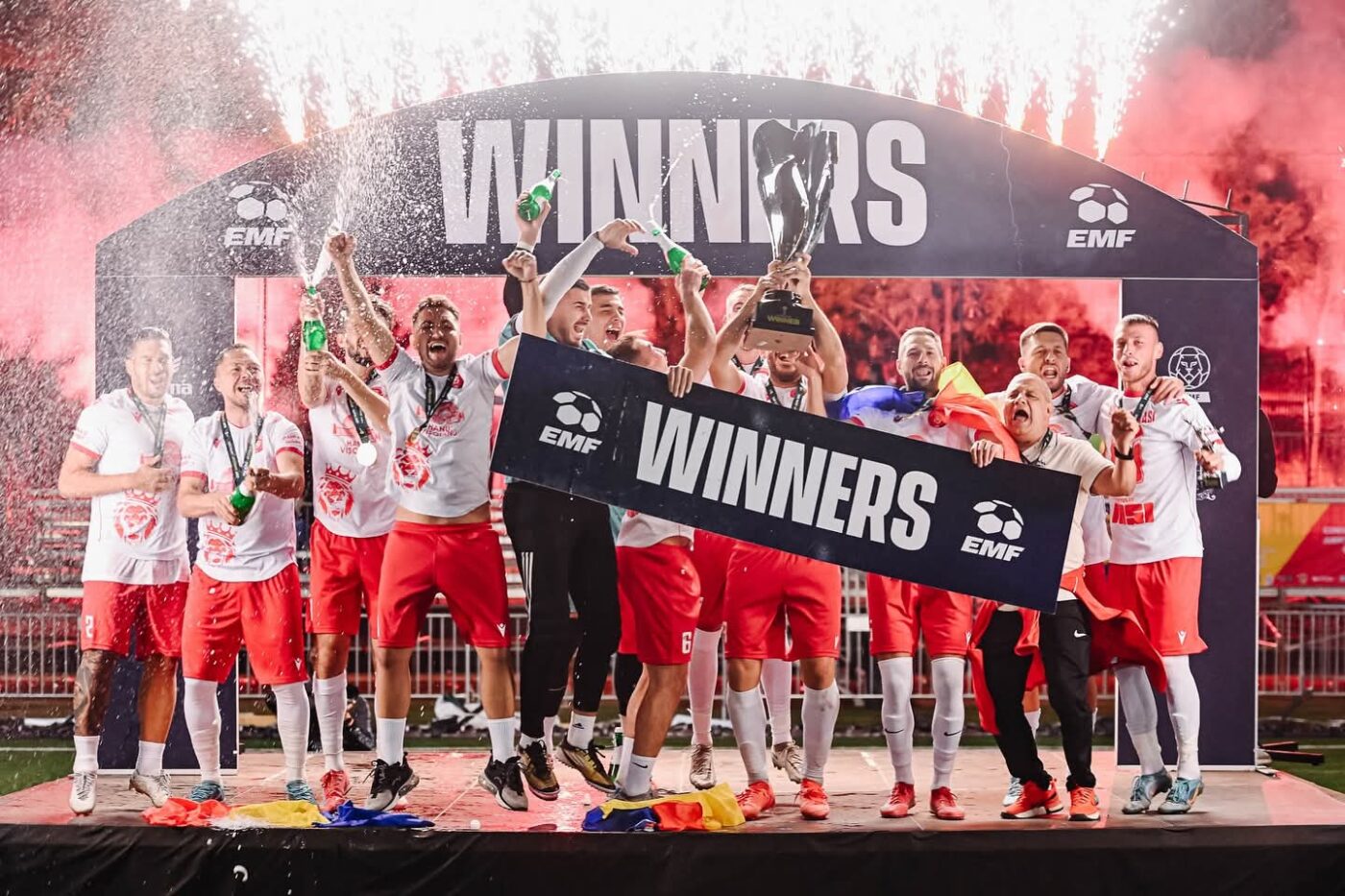Arsenal Iași, în căutarea unui nou succes european, la minifotbal. Campioana en-titre a EMF Eurocup încearcă să-și apere trofeul, în Spania. „Suntem optimiști că putem repeta performanța de anul trecut”