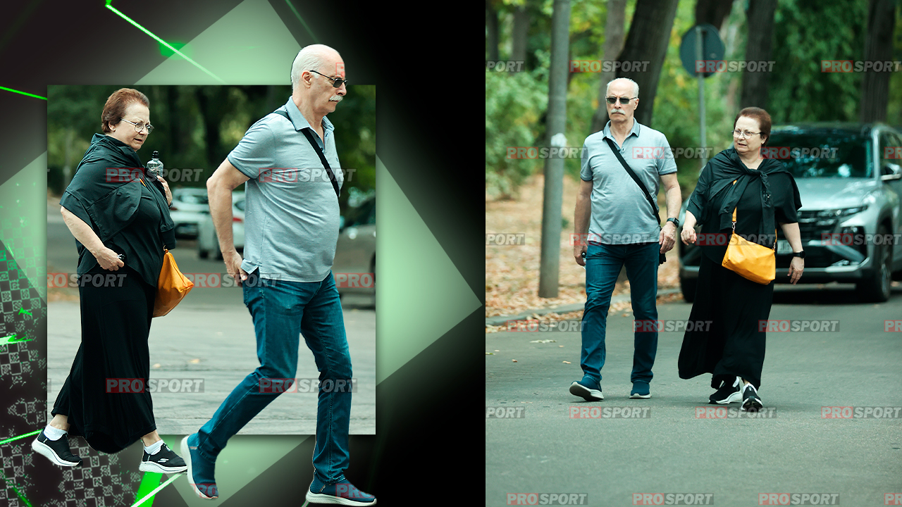 FOTO PAPARAZZI Mariana Bitang și Octavian Bellu, imagini rare la plimbare. Cum arată azi cei doi antrenori care au adus glorie României. EXCLUSIV