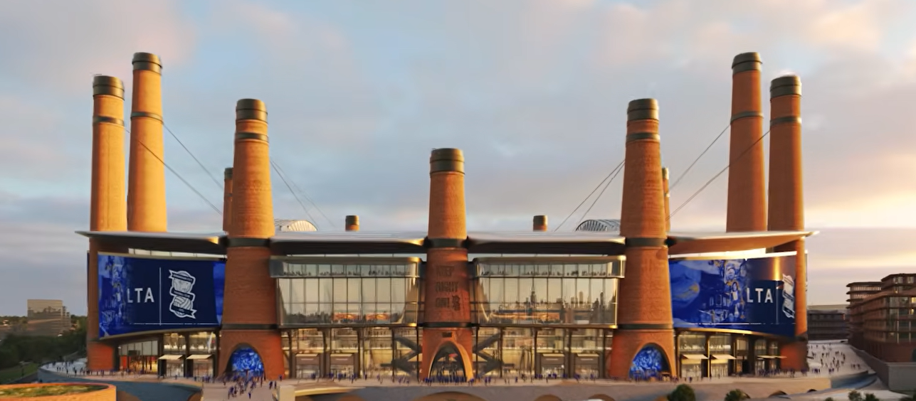 Construiesc noul stadion cu peste un milion de cărămizi luate dintr-un fost spital al oraşului