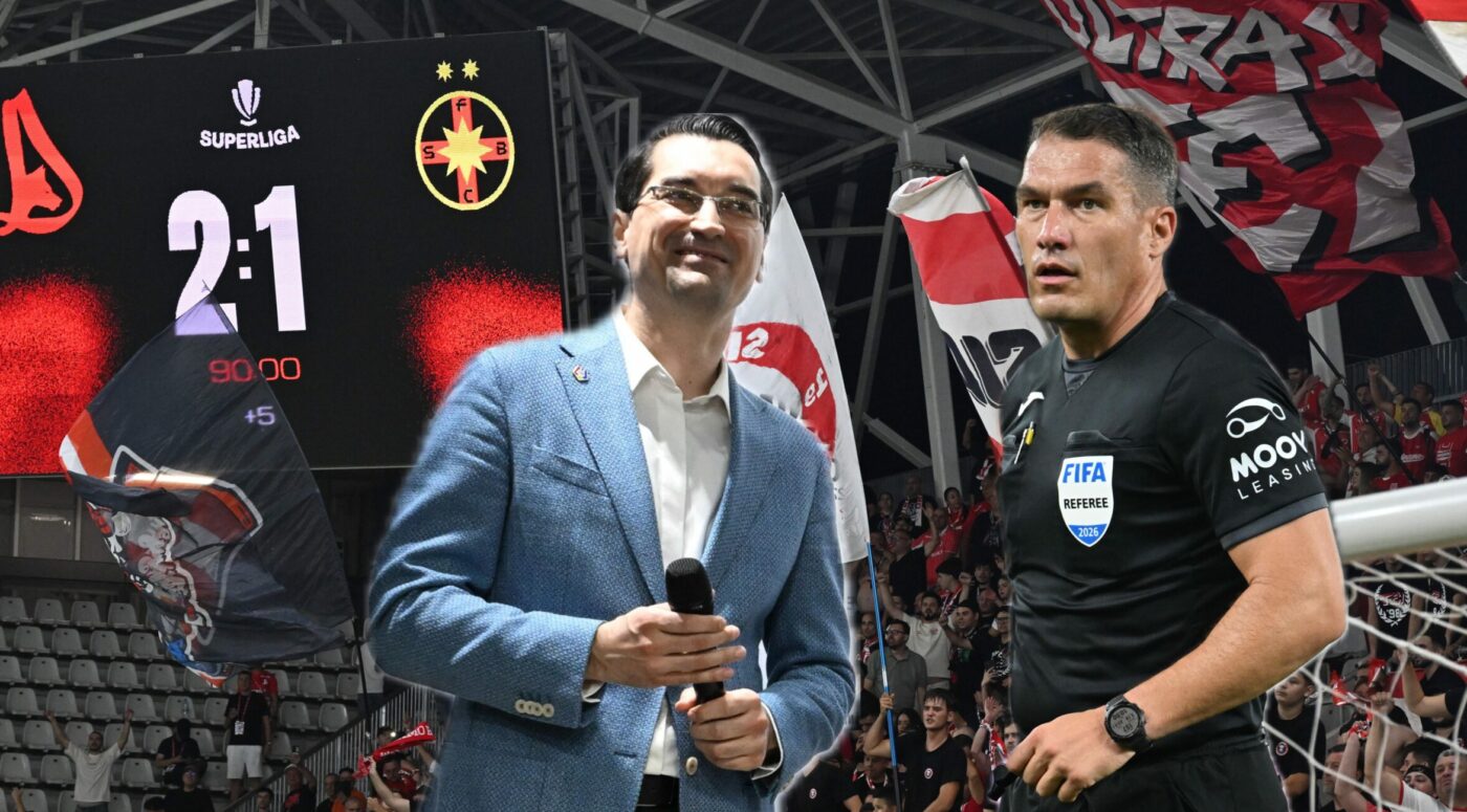 VIDEO Decizia FRF în cazul Istvan Kovacs după greșelile din Dinamo – FCSB. Anunțul lui Răzvan Burleanu: „E rolul nostru”