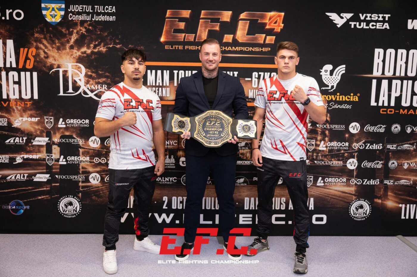 Alex Filip a dat startul numărătorii inverse pentru E.F.C. 4. A avut loc tragerea la sorți înaintea „Nopții Campionilor”