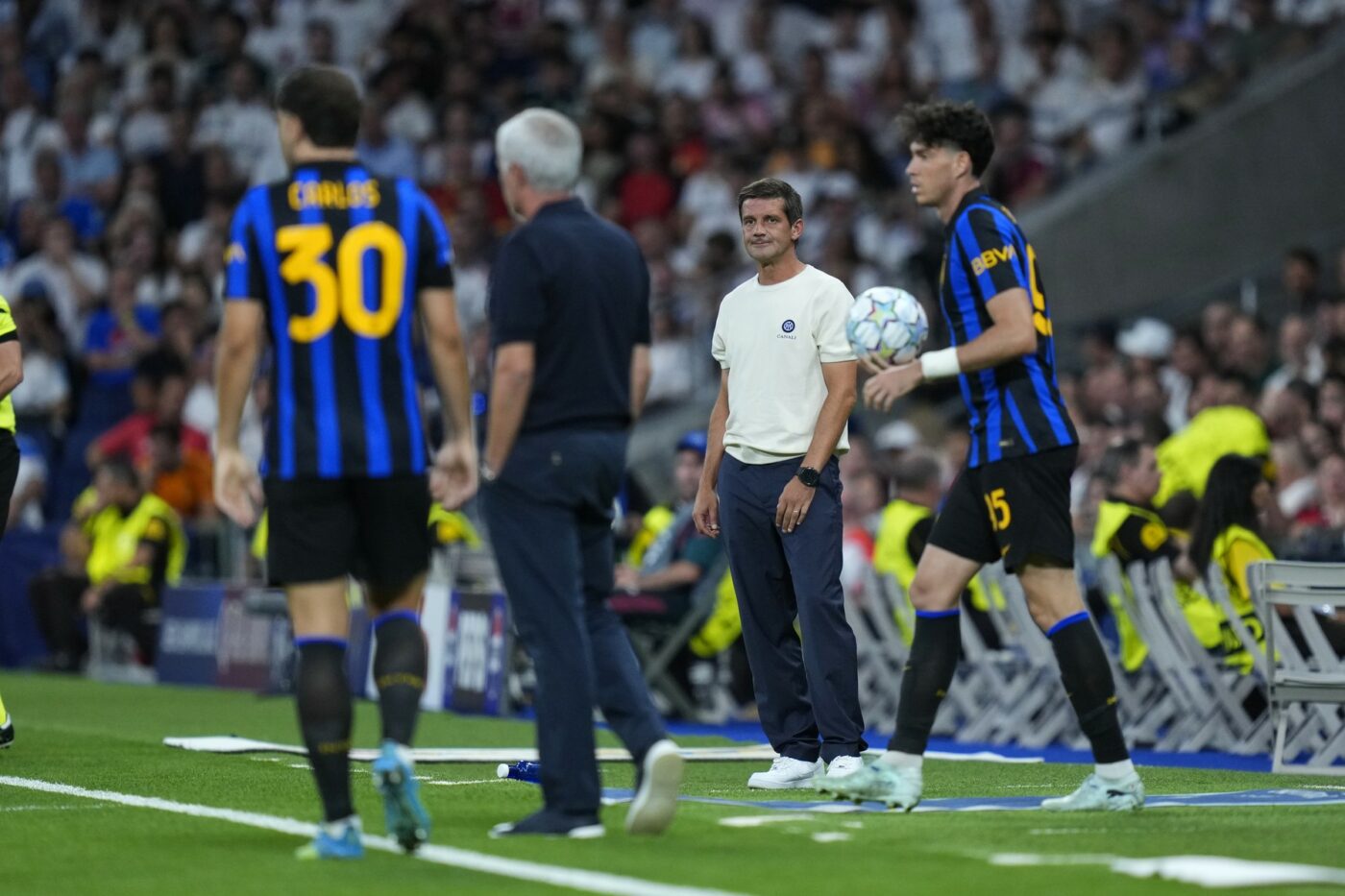 Au sărit „scântei” între Fabio Capello și Beppe Bergomi din cauza tacticii lui Chivu din Real Madrid – Inter: „Mai uită-te o dată la meci!”