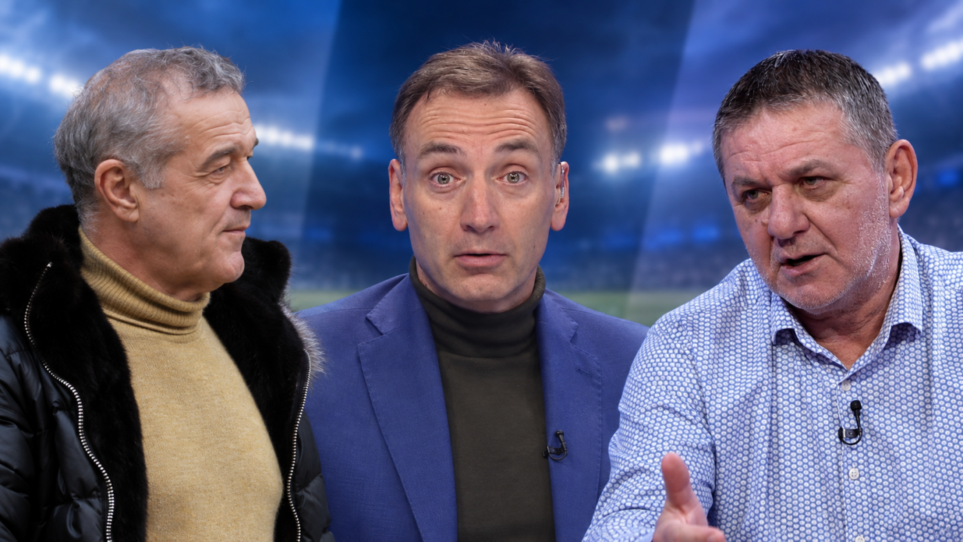 Câți bani i-ar datora Gigi Becali lui Marius Lăcătuș. Întrebarea lui Radu Naum l-a scos din sărite: „Mă iei la mișto?!”